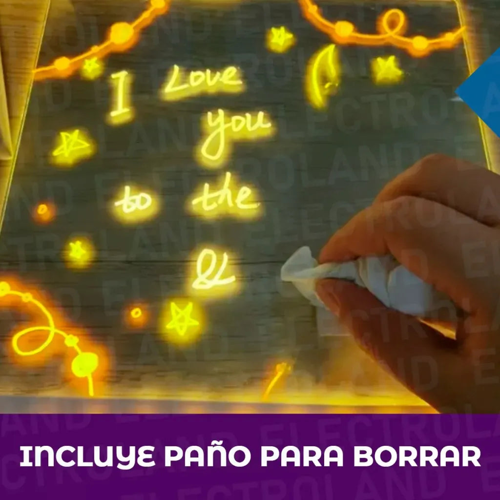 ✨Pizarra LED Viral