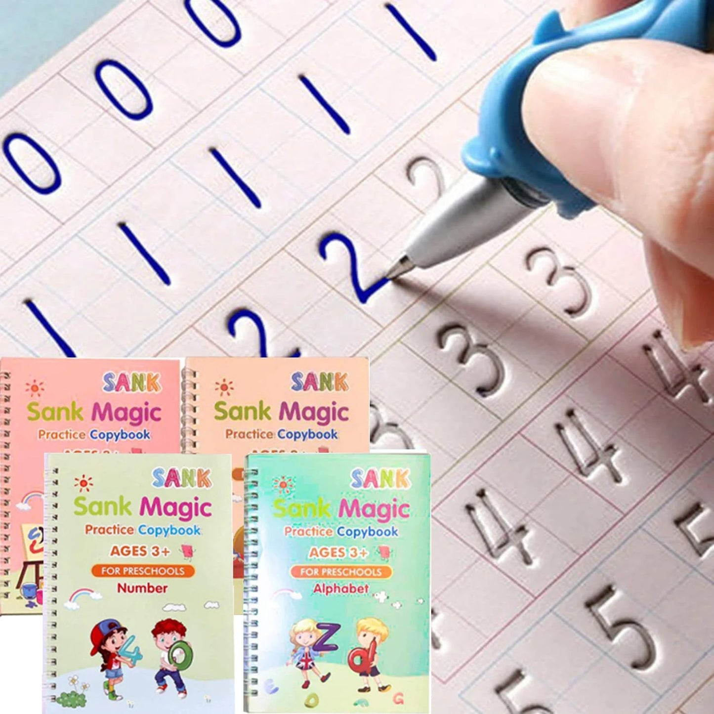 Set Cuaderno Tinta Mágica en ESPAÑOL