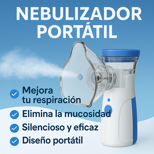 Nebulizador Portátil Niños Adultos