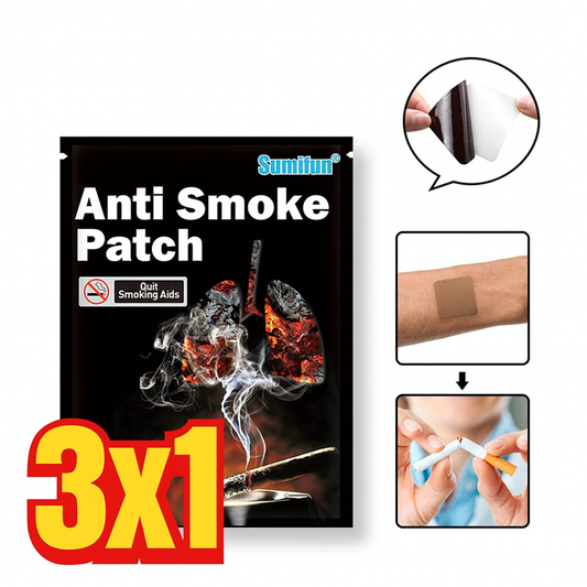 RespiraFácil® Parche Antitabaco LLEVA 30PCS
