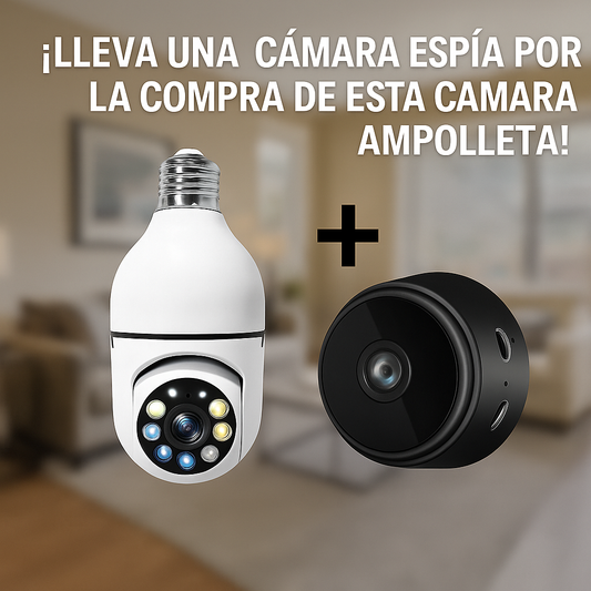 Visión360™ Cámara Espía + Mini camara de REGALO🕵️‍♀️