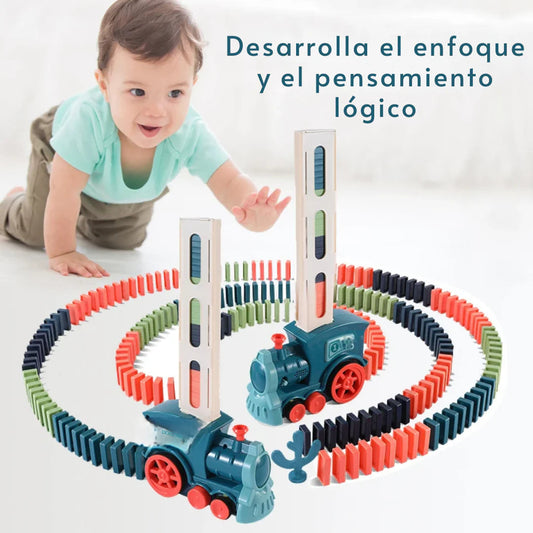 ⭐ Tren Domino Train Stack con sonido