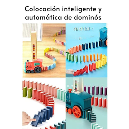 ⭐ Tren Domino Train Stack con sonido