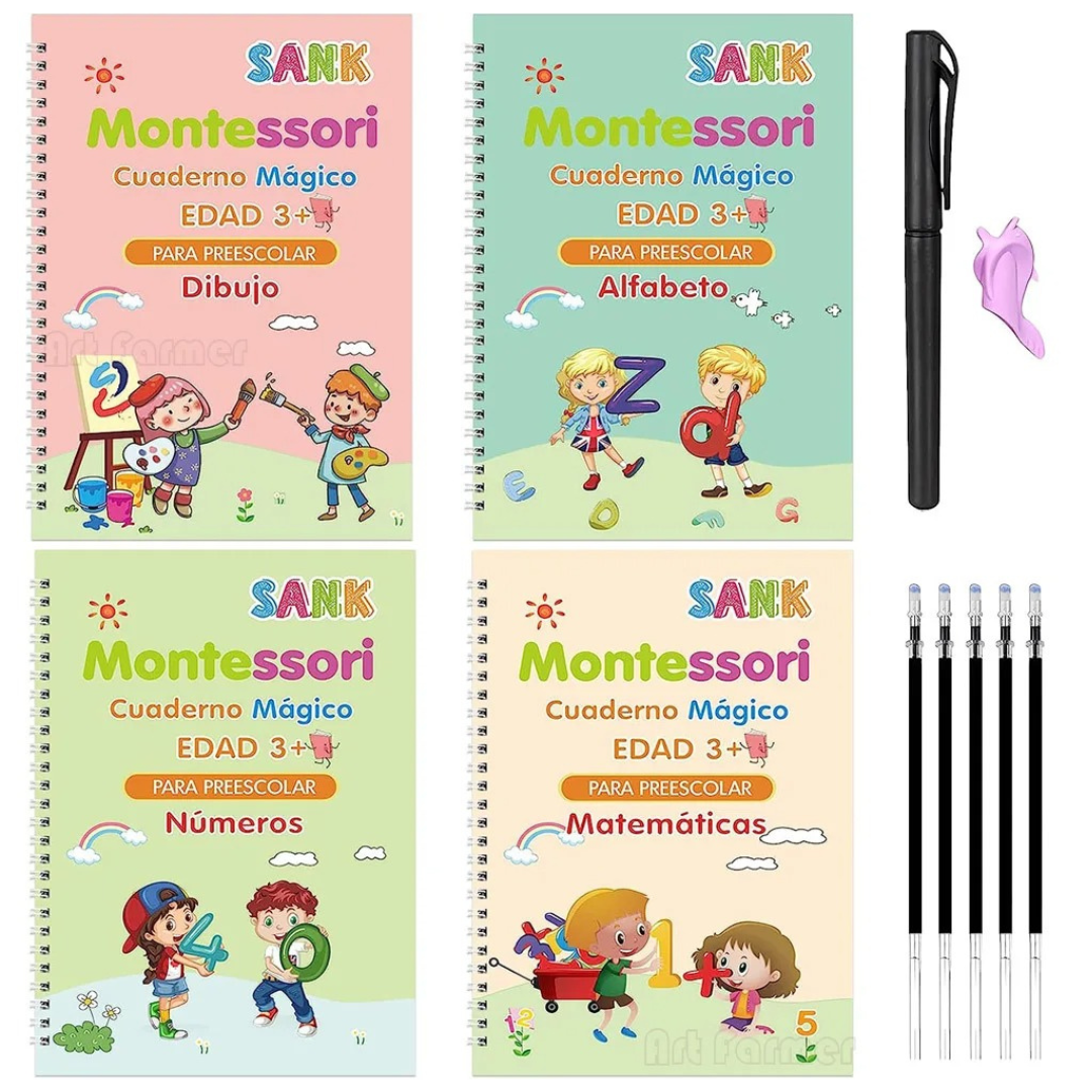 Set Cuaderno Tinta Mágica en ESPAÑOL