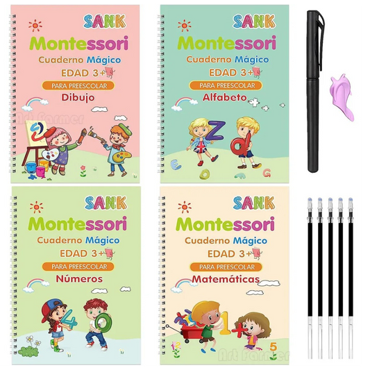 Set Cuaderno Tinta Mágica en ESPAÑOL