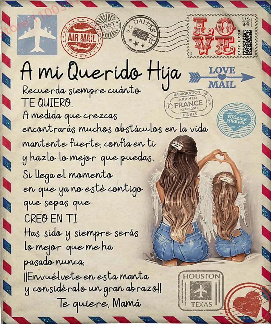 MANTA A MI HIJA