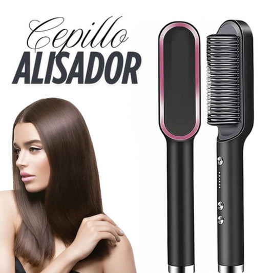 Cepillo Alisador Anti frizz – Alisado Perfecto en Minutos 🚀🔥