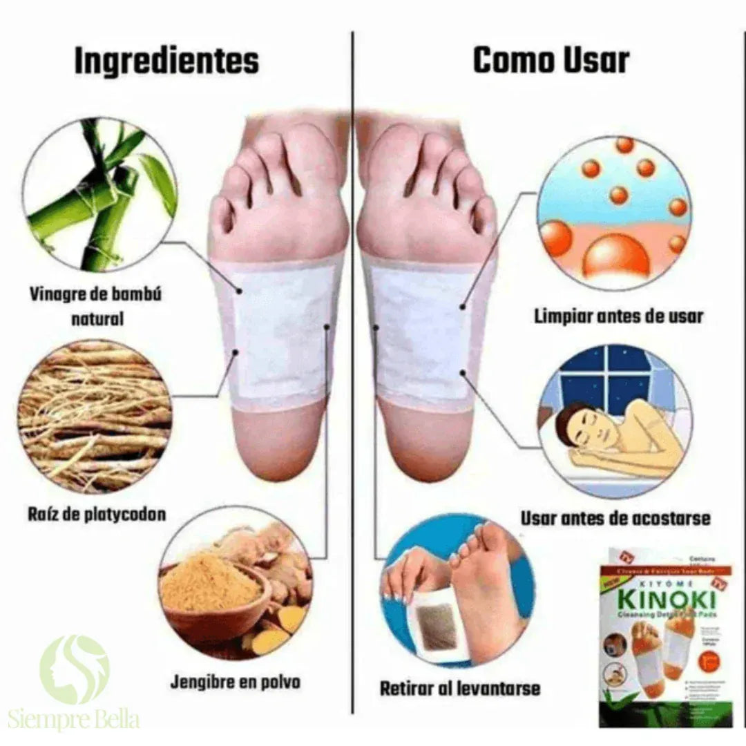 💆‍♀️Desintox™ Parches Desintoxicación natural🍃
