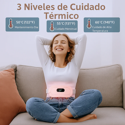 Guatero calentador menstrual eléctrico