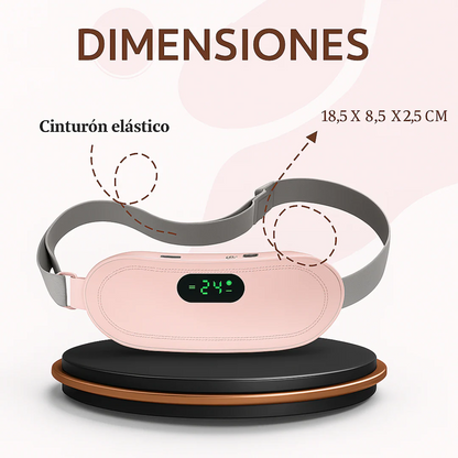 Guatero calentador menstrual eléctrico