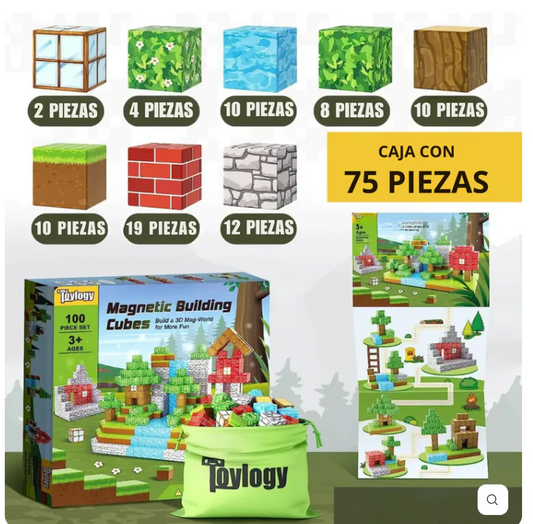 MineBloques™  75 PIEZAS