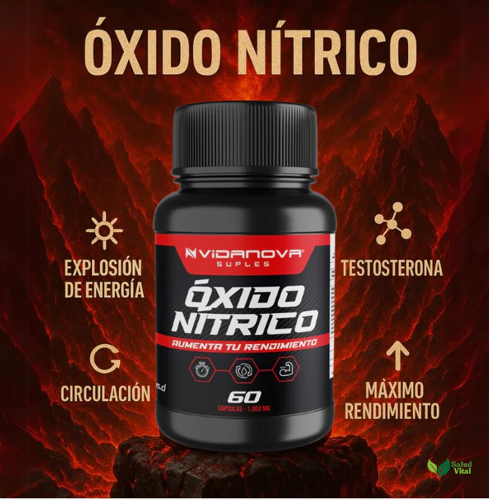 Oxido nitrico Mejora tu rendimiento