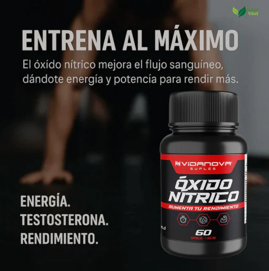 Oxido nitrico Mejora tu rendimiento