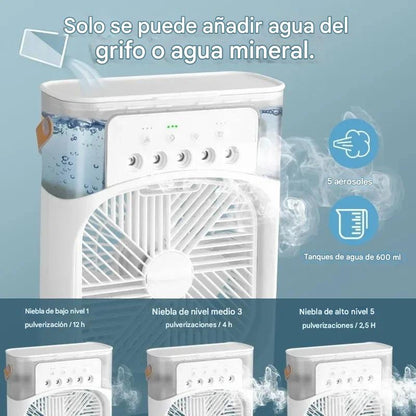 AquaFresh™ Ventilador Humidificador 2 en 1