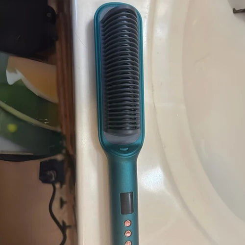Cepillo Alisador Anti frizz – Alisado Perfecto en Minutos 🚀🔥